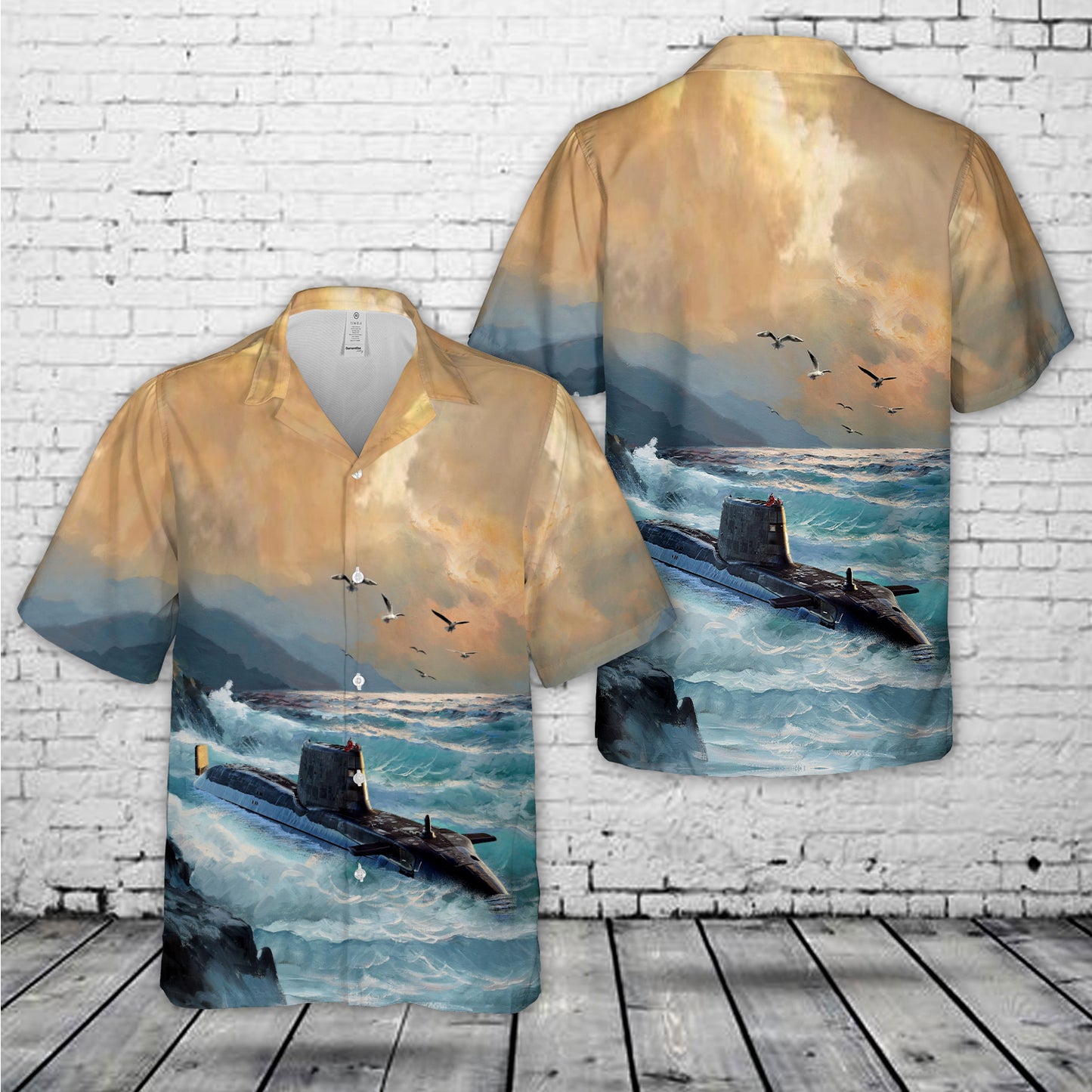 Royal Navy Astute-class submarine Hawaiian Shirt