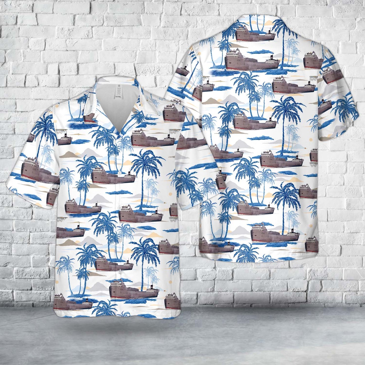 SS Carl D. Bradley Hawaiian Shirt