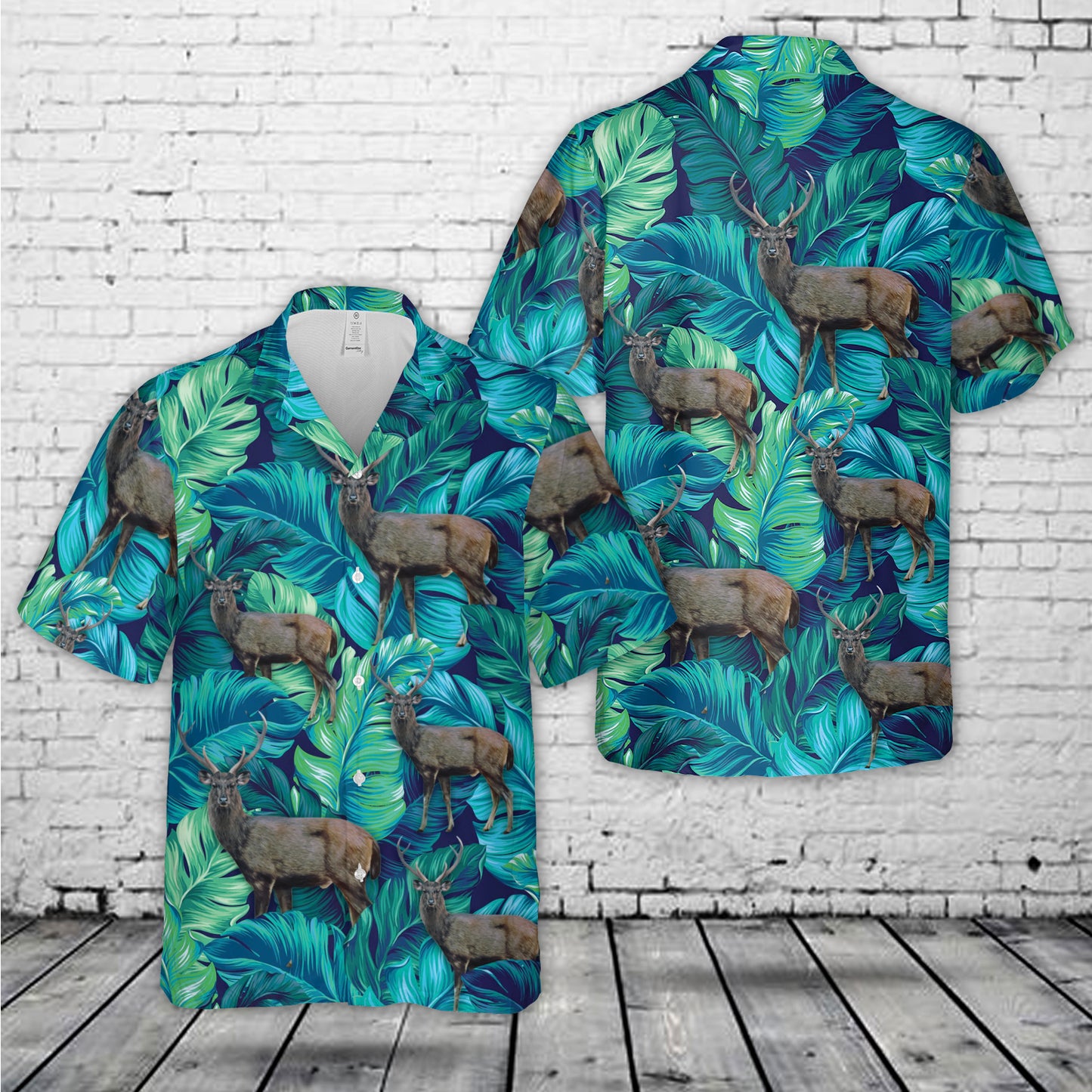 Sambar Deer Hawaiian Shirt