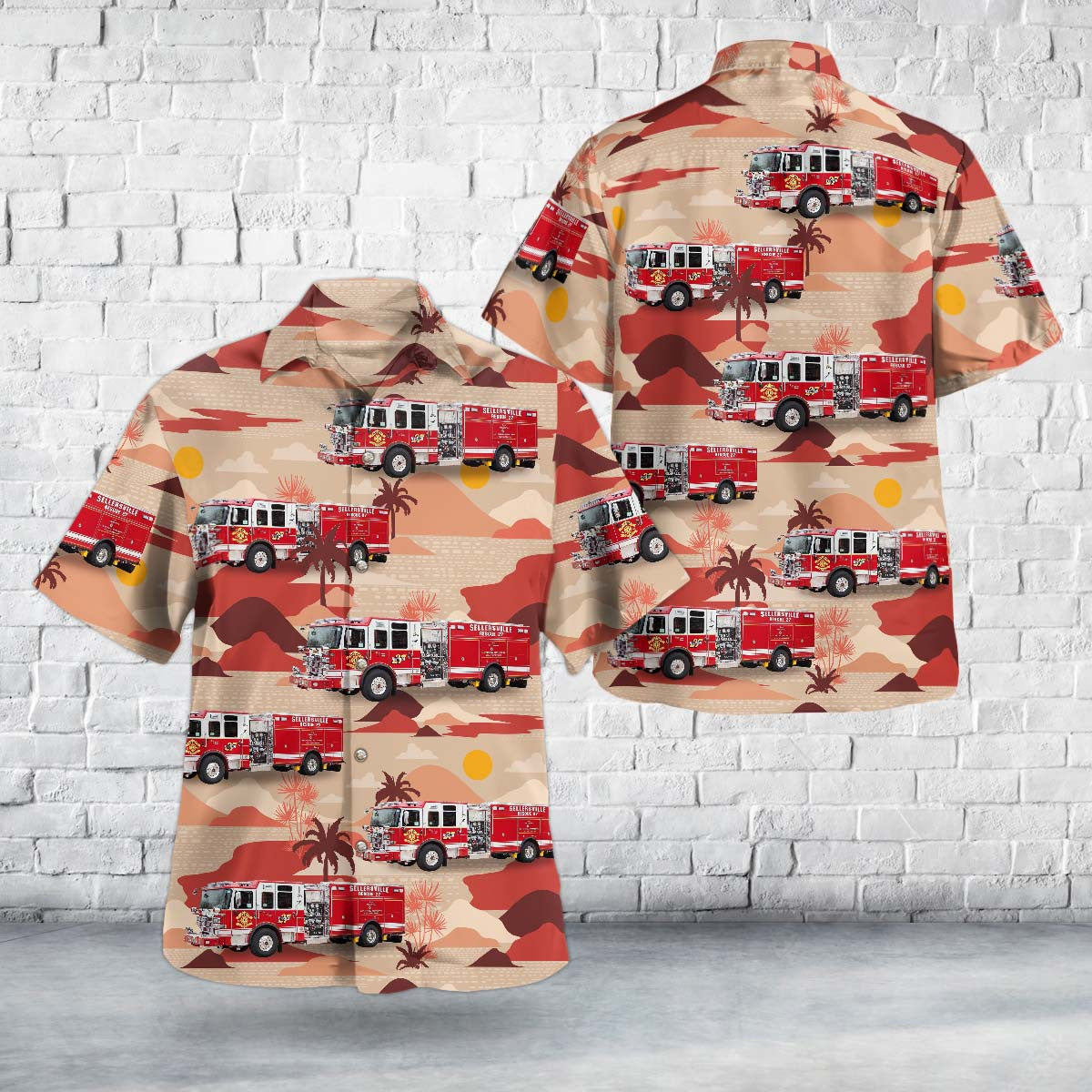 Sellersville, Pennsylvania, Sellersville Fire Department Hawaiian Shirt