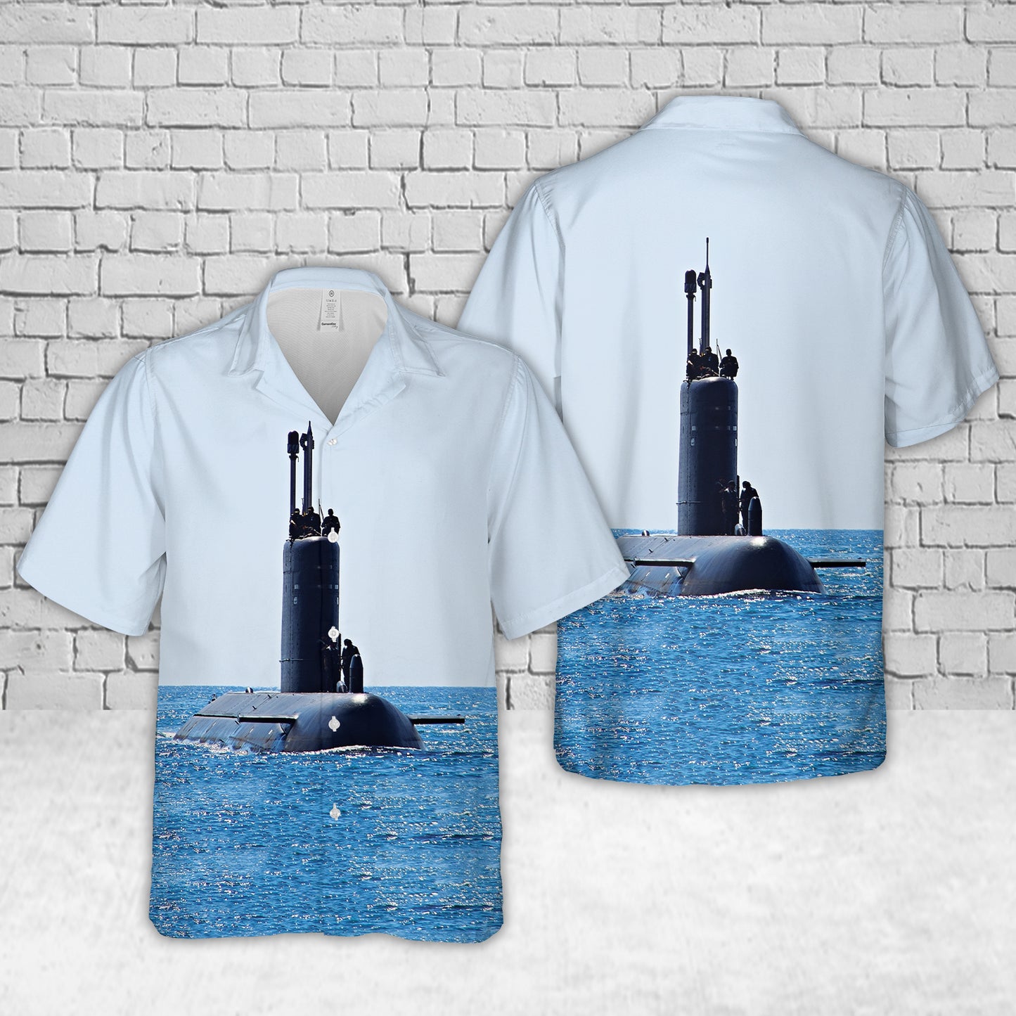 Spanish Navy Armada Espanola Submarine Tramontana (S-74) Hawaiian Shirt