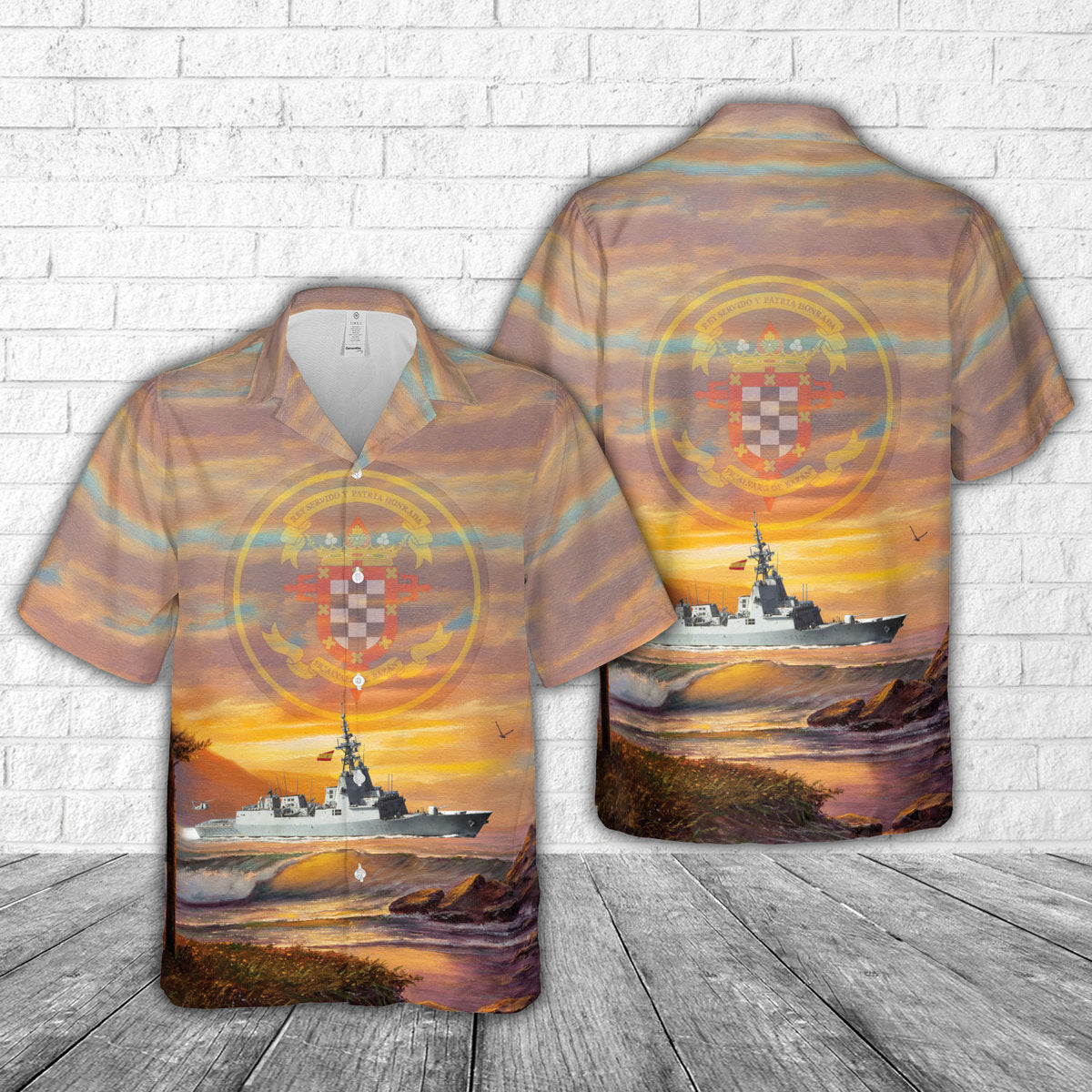 gears in spanish Spanish Navy Armada Espanola frigate Alvaro de Bazan (F-101) Hawaiian –  Merch Gears