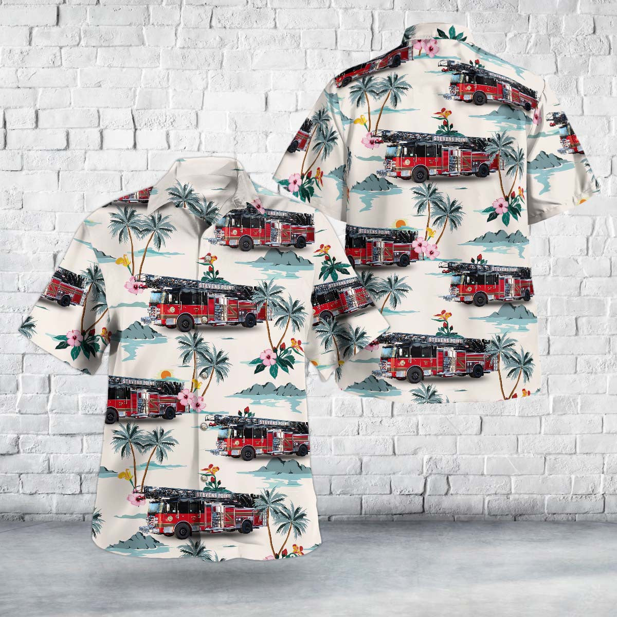 Stevens Point, Wisconsin, Stevens Point Fire Department Hawaiian Shirt