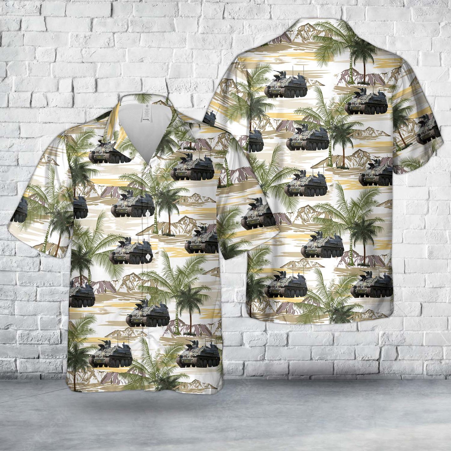 Swedish Army Pansarbandvagn 301 (Pbv 301) Hawaiian Shirt