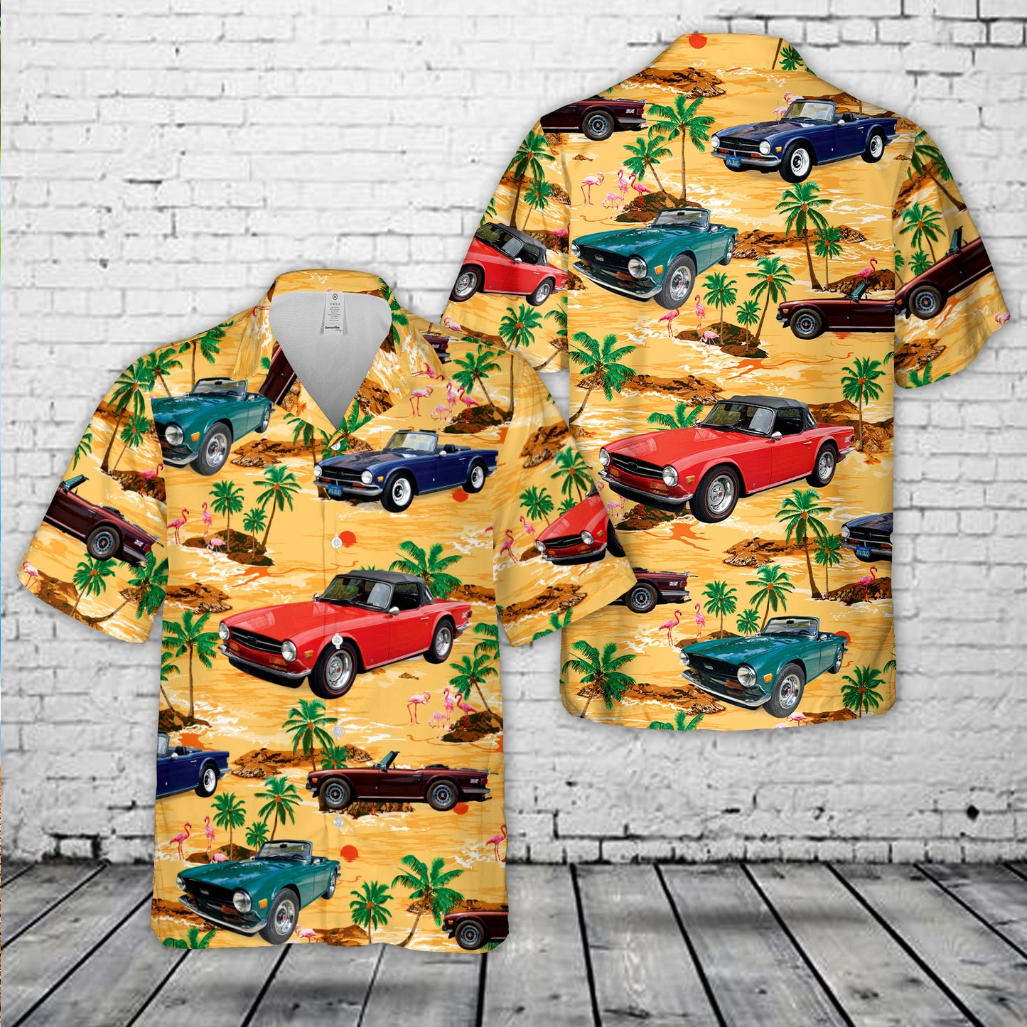 TR6 Roadster Hawaiian Shirt