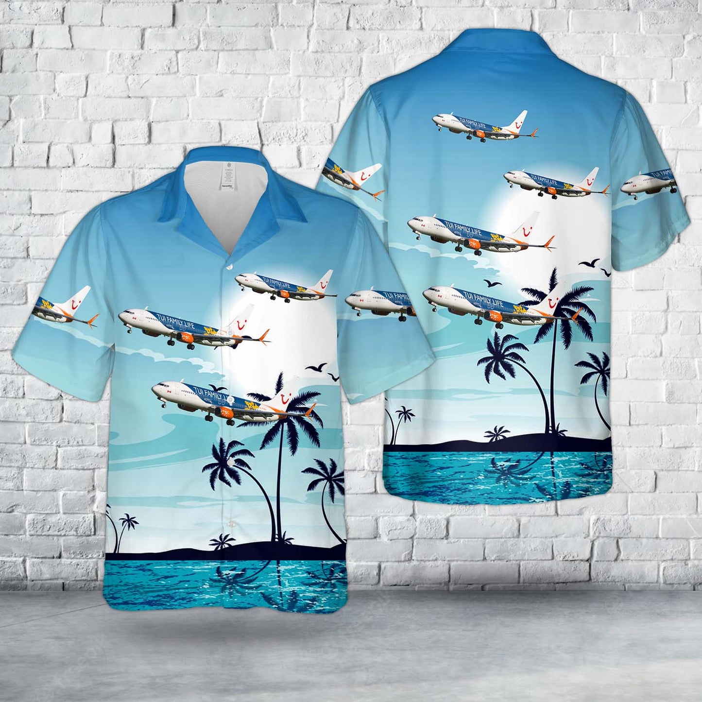 TUI (Sunwing Airlines) Boeing 737-8HX Hawaiian Shirt
