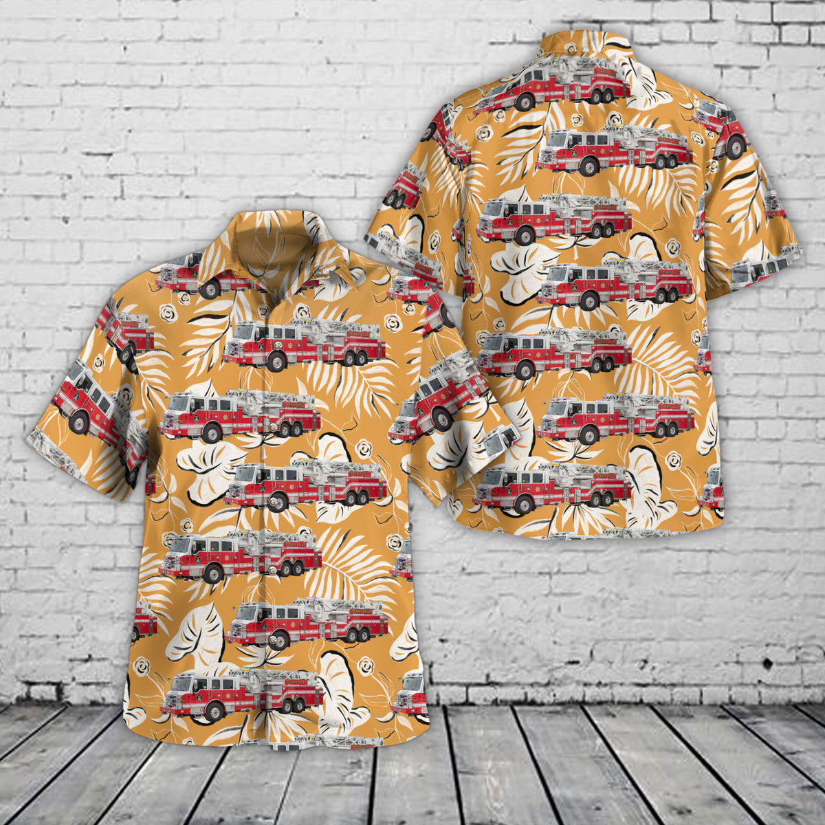 Terryville, Connecticut, Terryville Fire Department Hawaiian Shirt