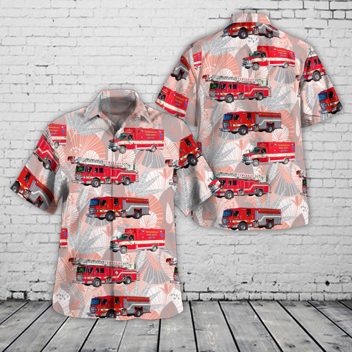 Tewksbury, Massachusetts, Tewksbury Fire Department Hawaiian Shirt