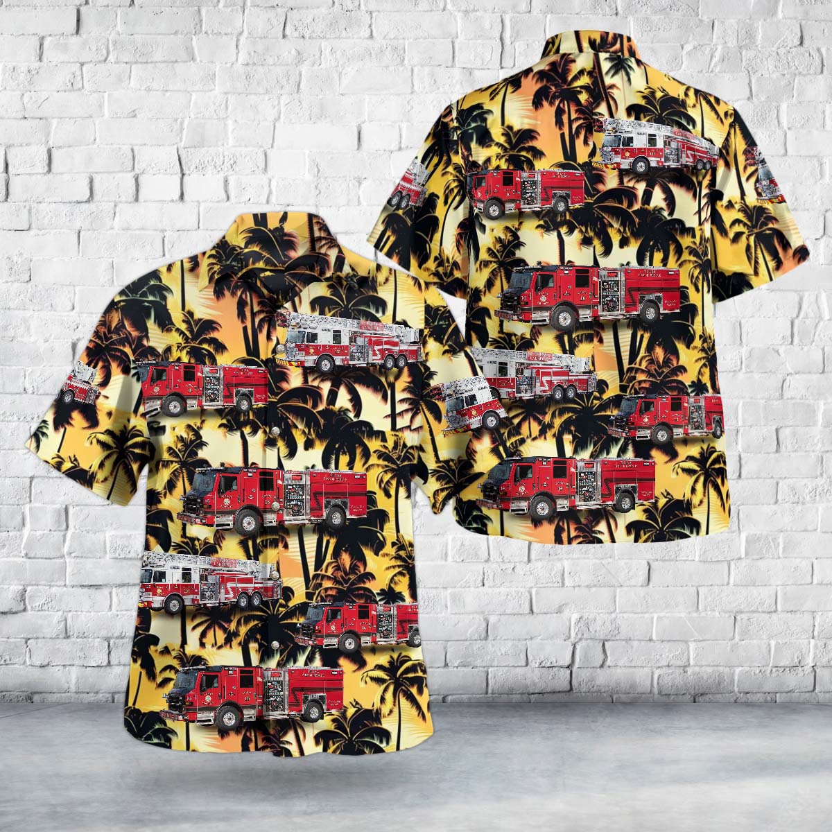 Tulsa, Oklahoma, Tulsa Fire Department Hawaiian Shirt