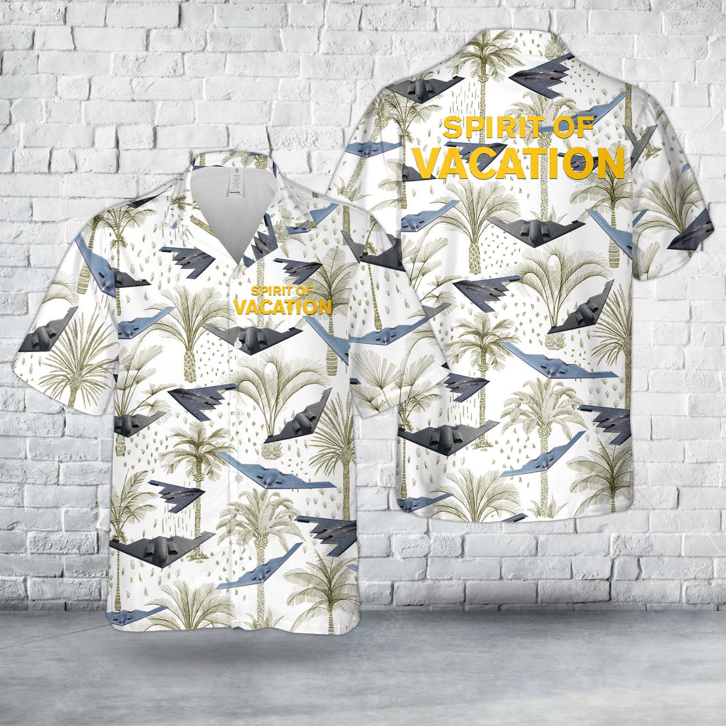 US Air Force Northrop Grumman B-2 Spirit Hawaiian Shirt