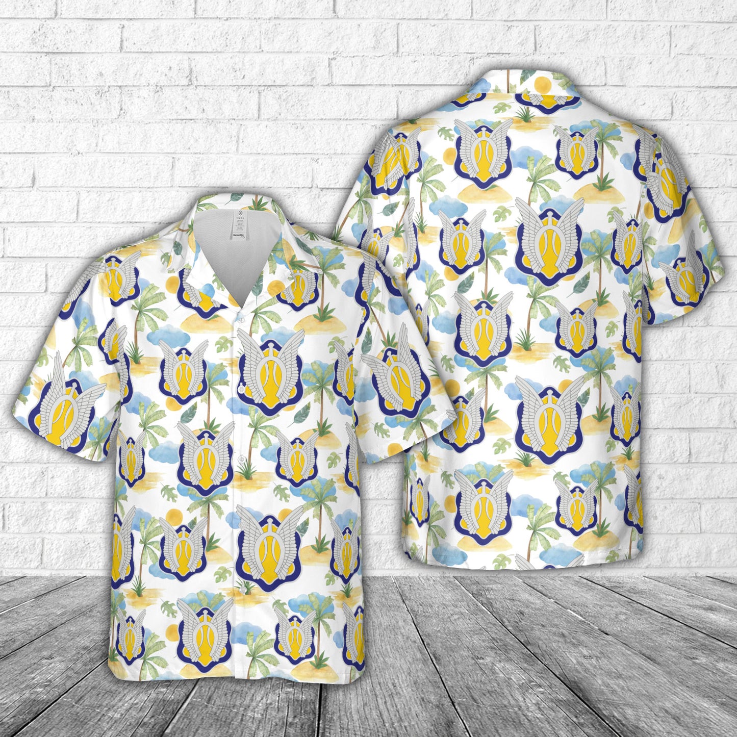 US Army 17th Cavalry Regiment Hawaiian Shirt