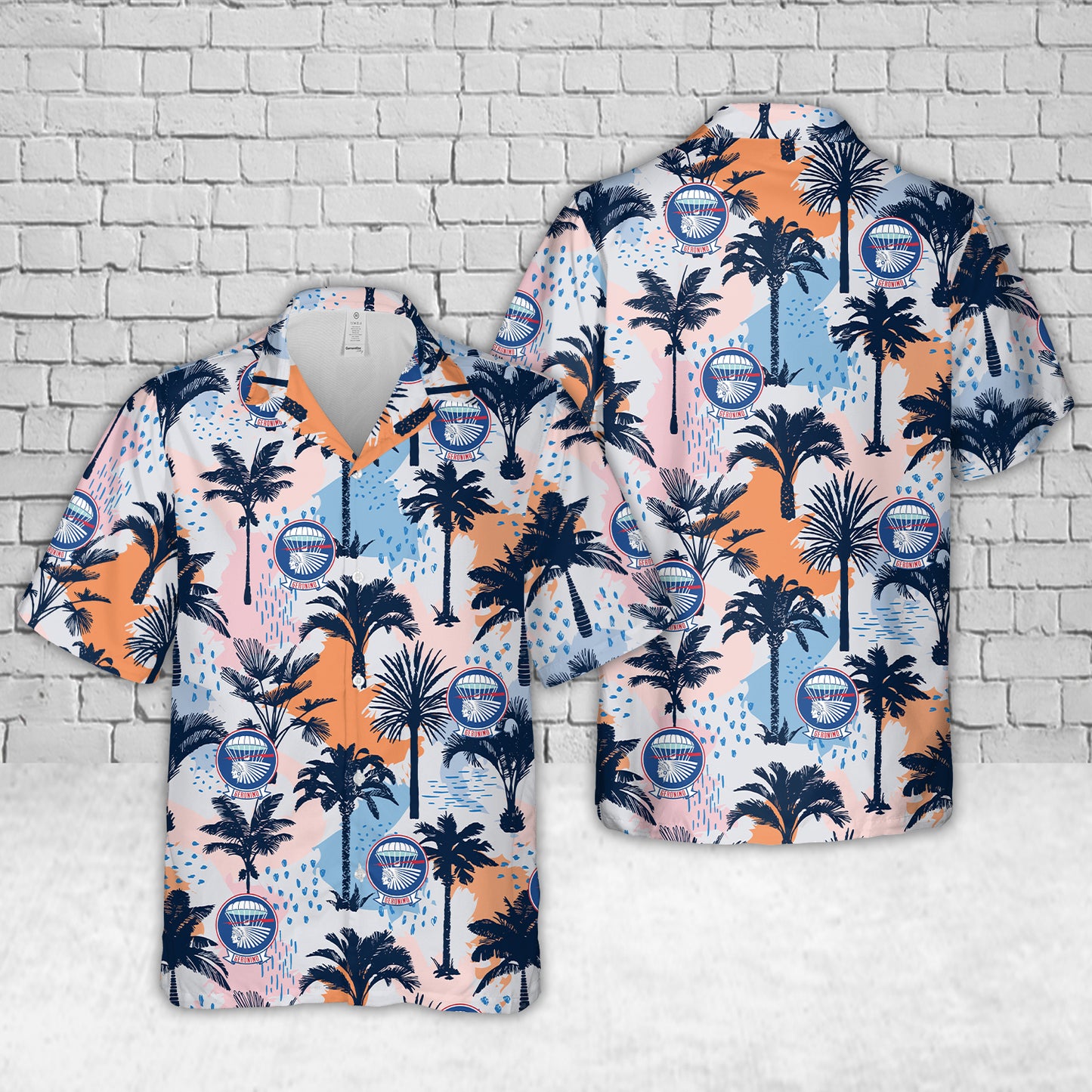 US Army 501st Parachute Infantry Regiment Hawaiian Shirt