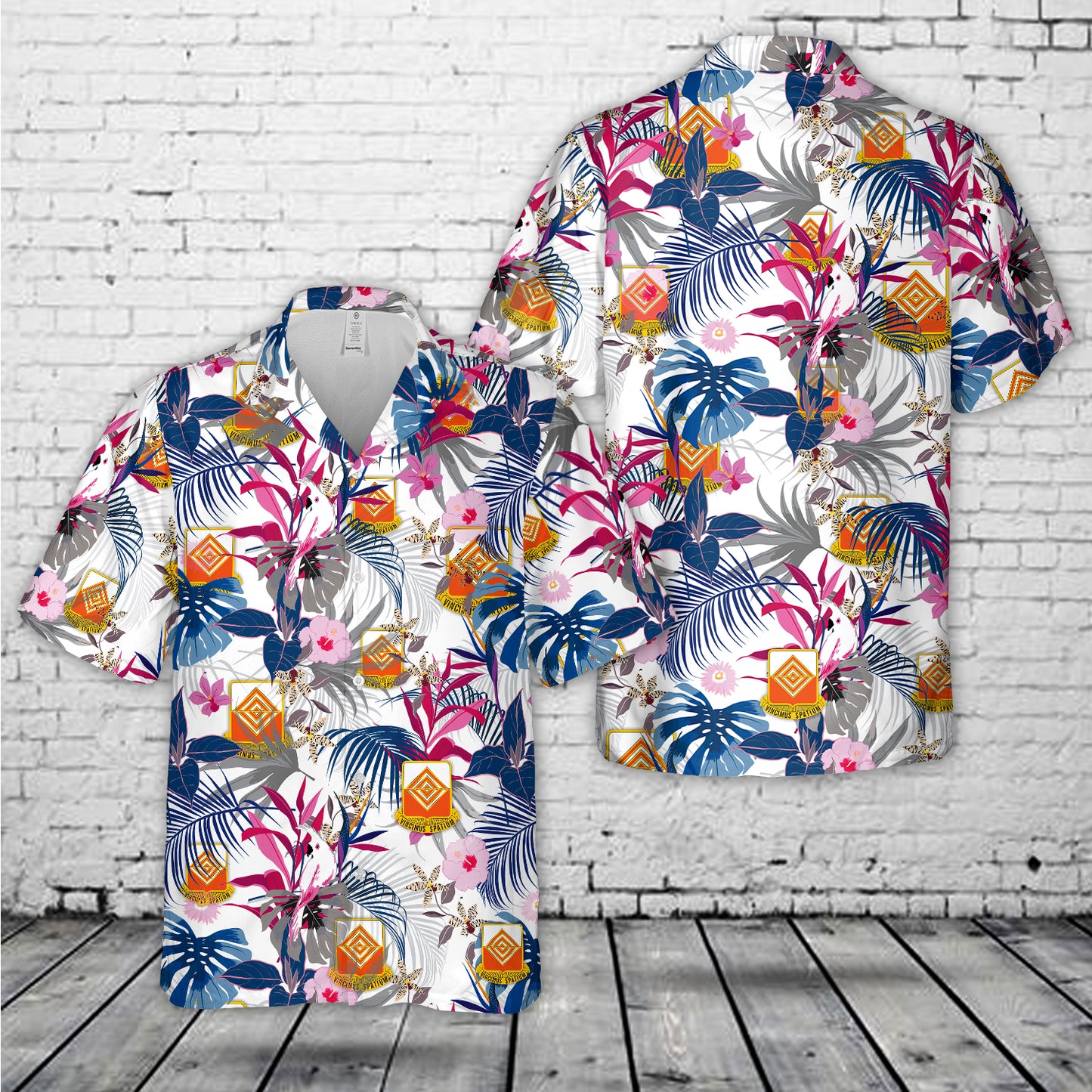 US Army 57th Expeditionary Signal Battalion Hawaiian Shirt