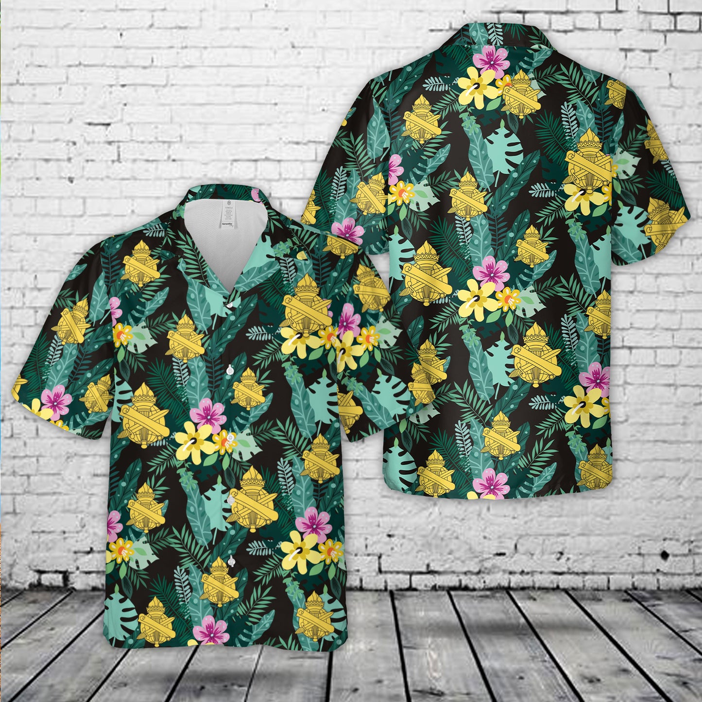 US Army Civil Affairs Branch Hawaiian Shirt