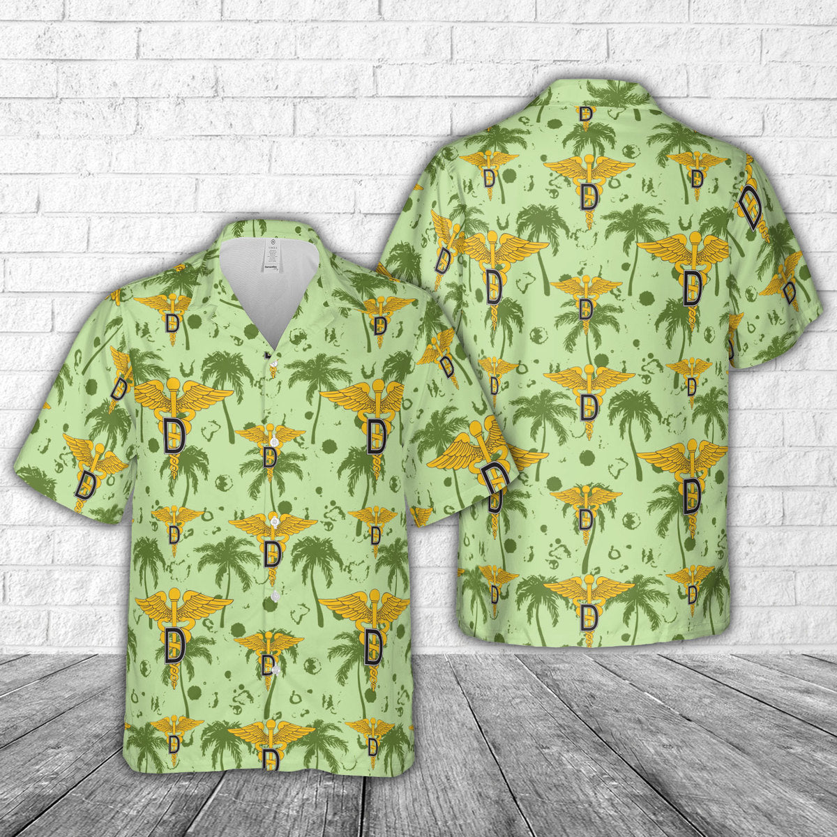 US Army Dental Corps Branch Hawaiian Shirt