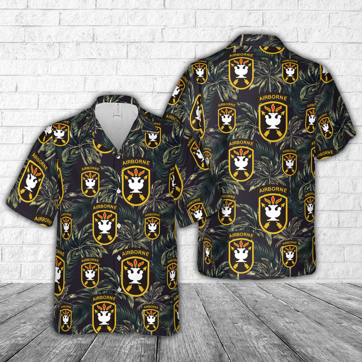 US Army John F Kennedy Special Warfare Center and School Hawaiian Shirt