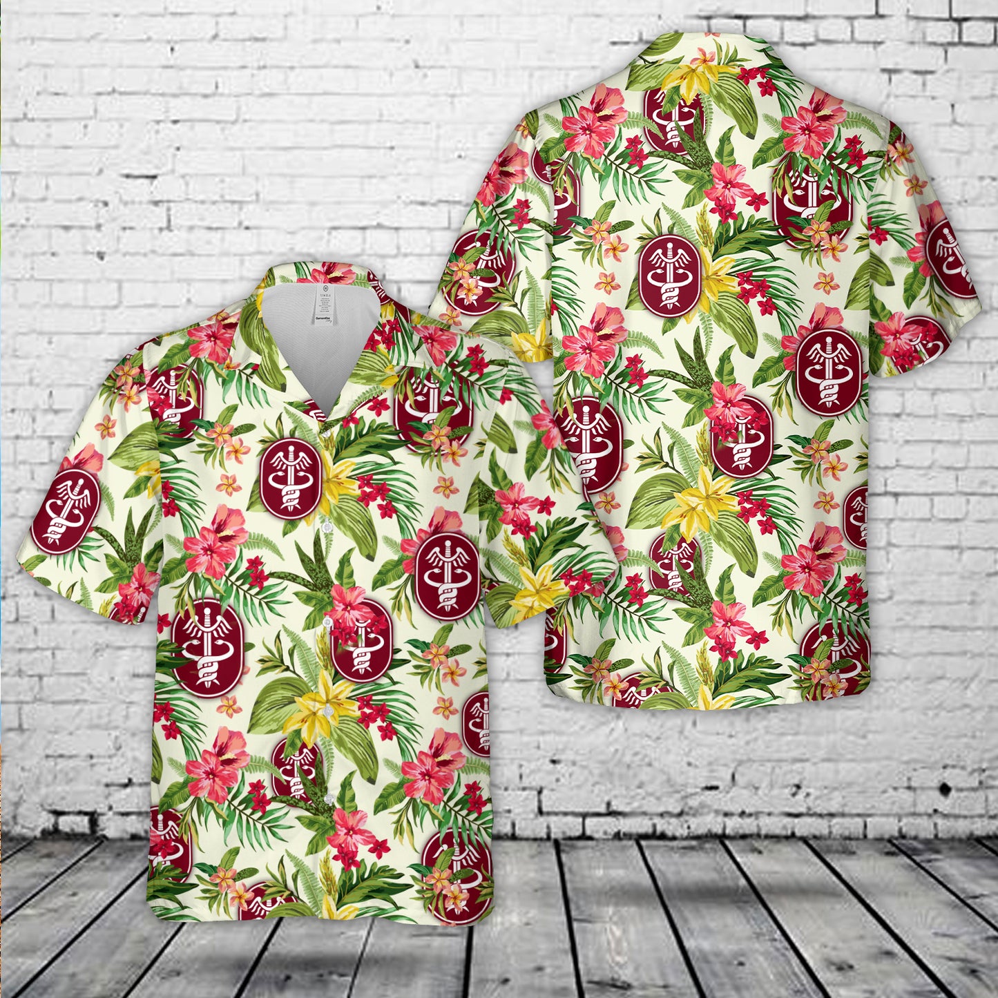 US Army Medical Command Hawaiian Shirt
