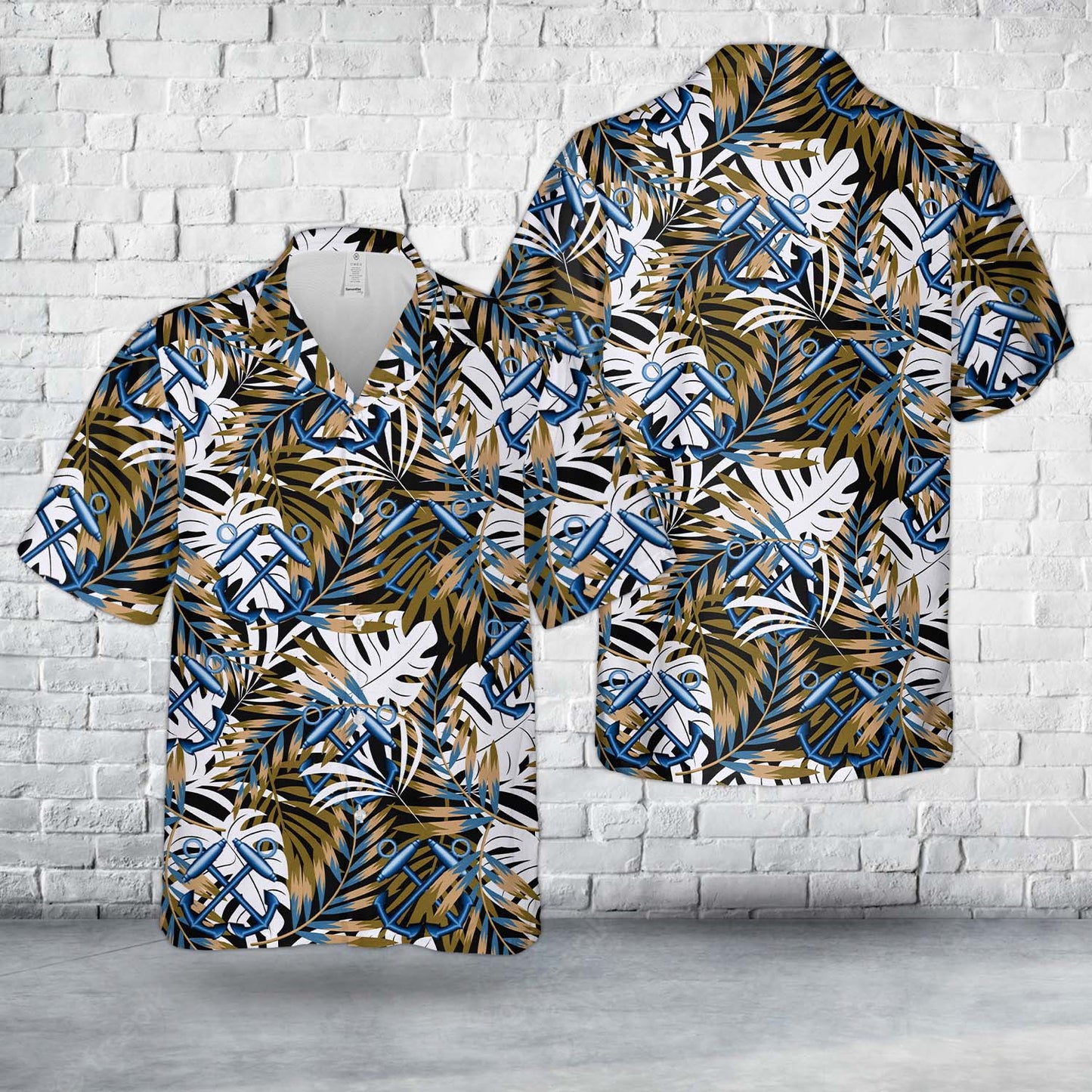 US Coast Guard Boatswain's Mate (BM) Hawaiian Shirt