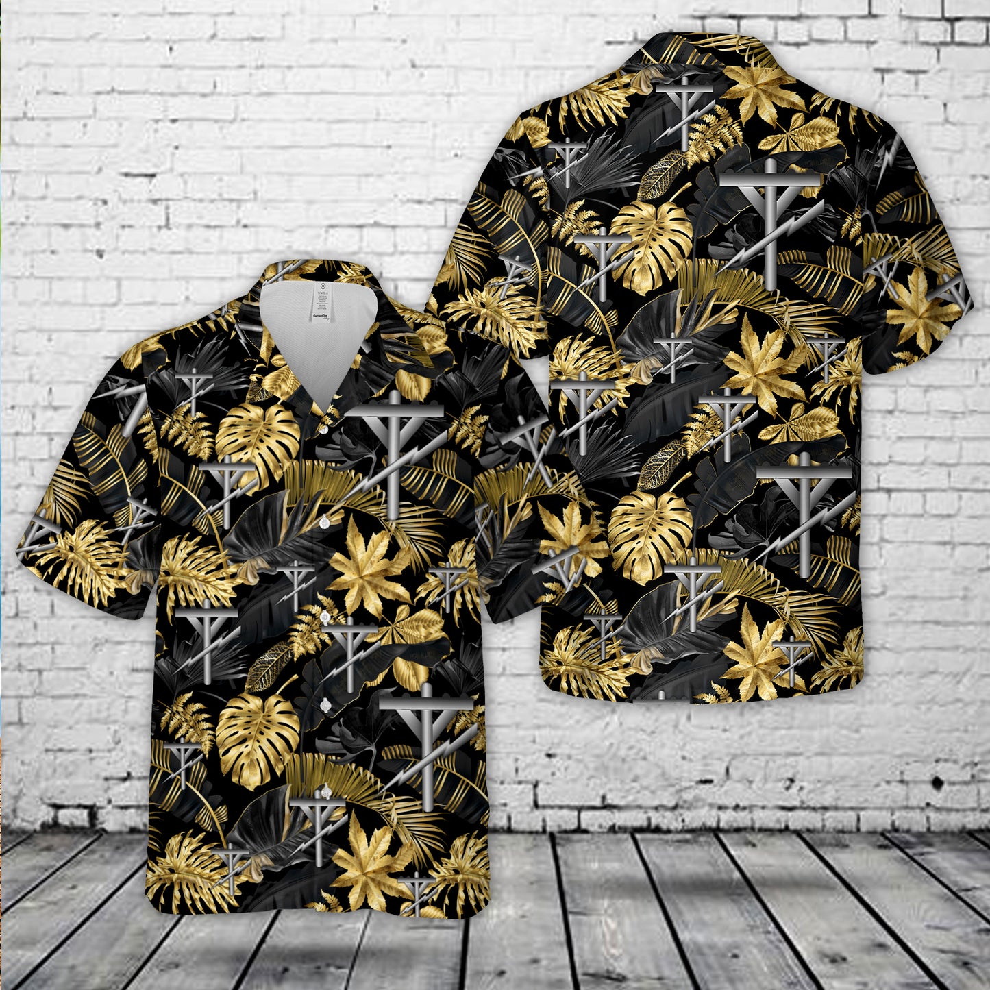 US Navy CE Construction electrician (CE) Hawaiian Shirt