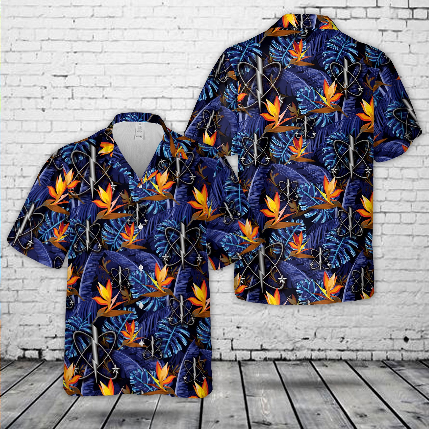 US Navy Electronic Warfare Technician Hawaiian Shirt