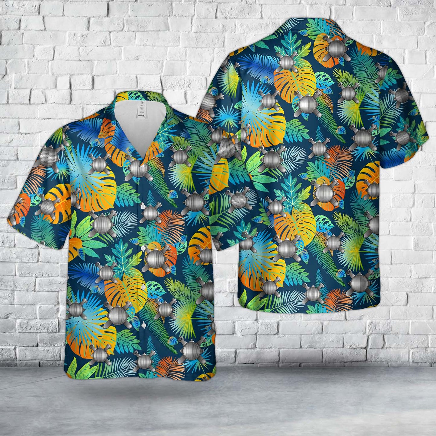 US Navy Explosive Ordnance Disposal (EOD) Hawaiian Shirt