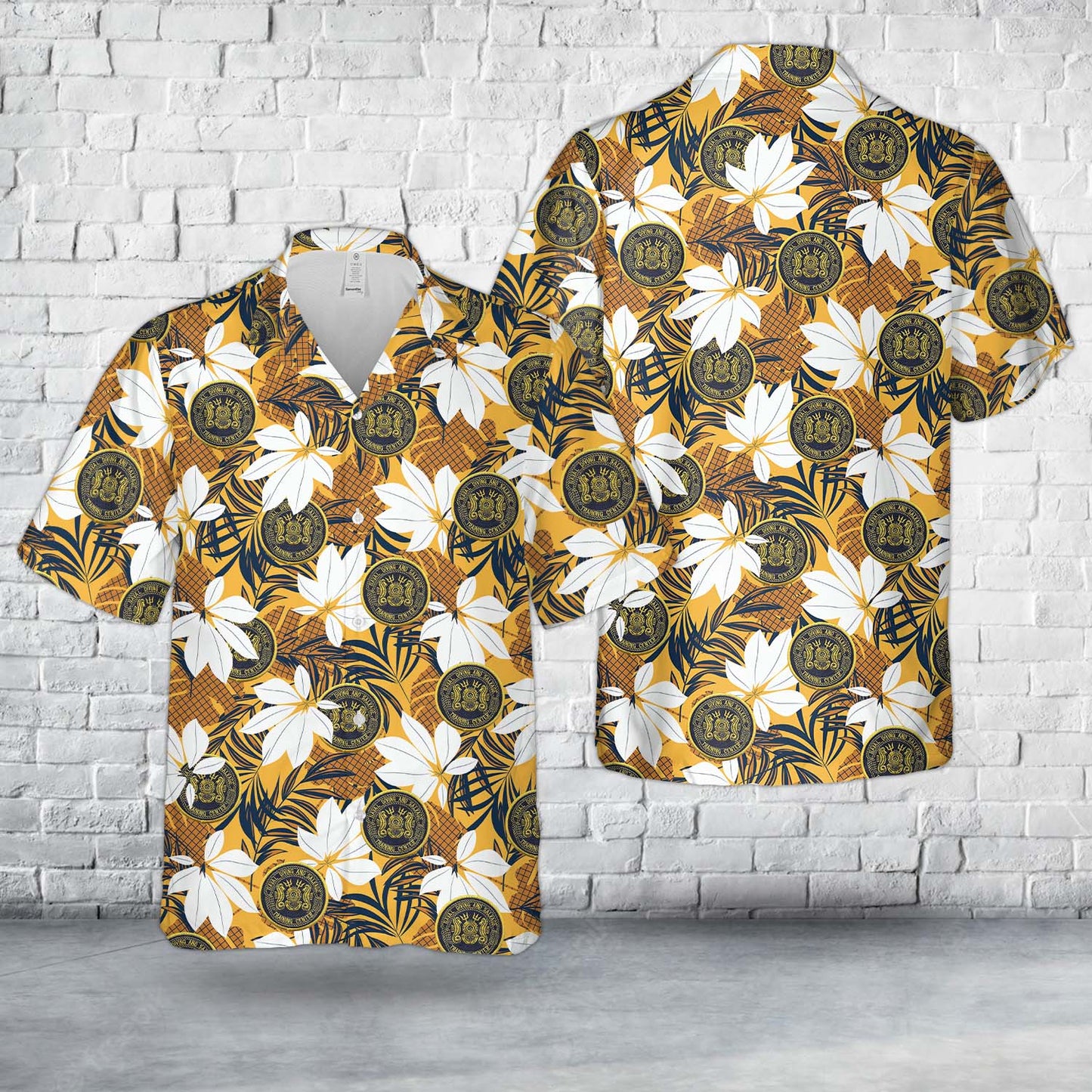 US Navy Naval Diving and Salvage Training Center (NDSTC) Hawaiian Shirt