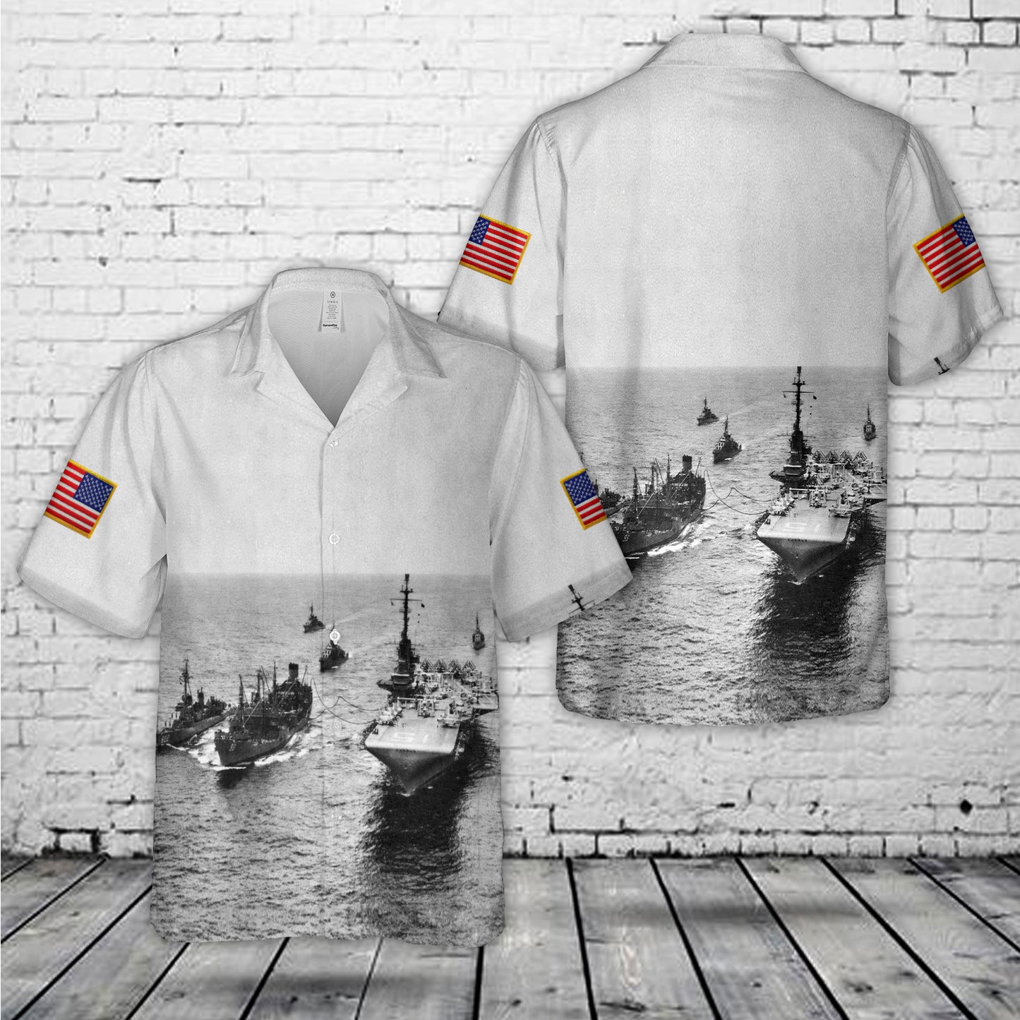 US Navy Ships Hawaiian Shirt