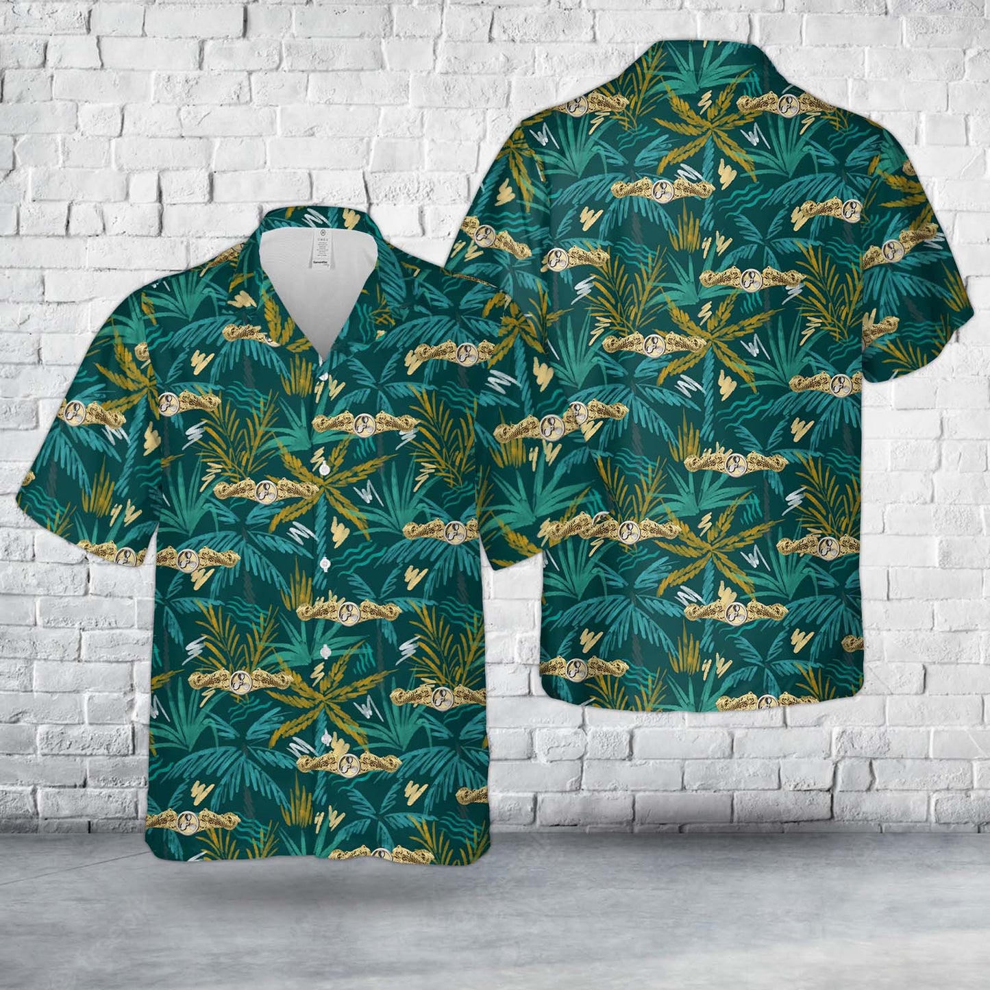 US Navy Submarine Engineering Duty Hawaiian Shirt