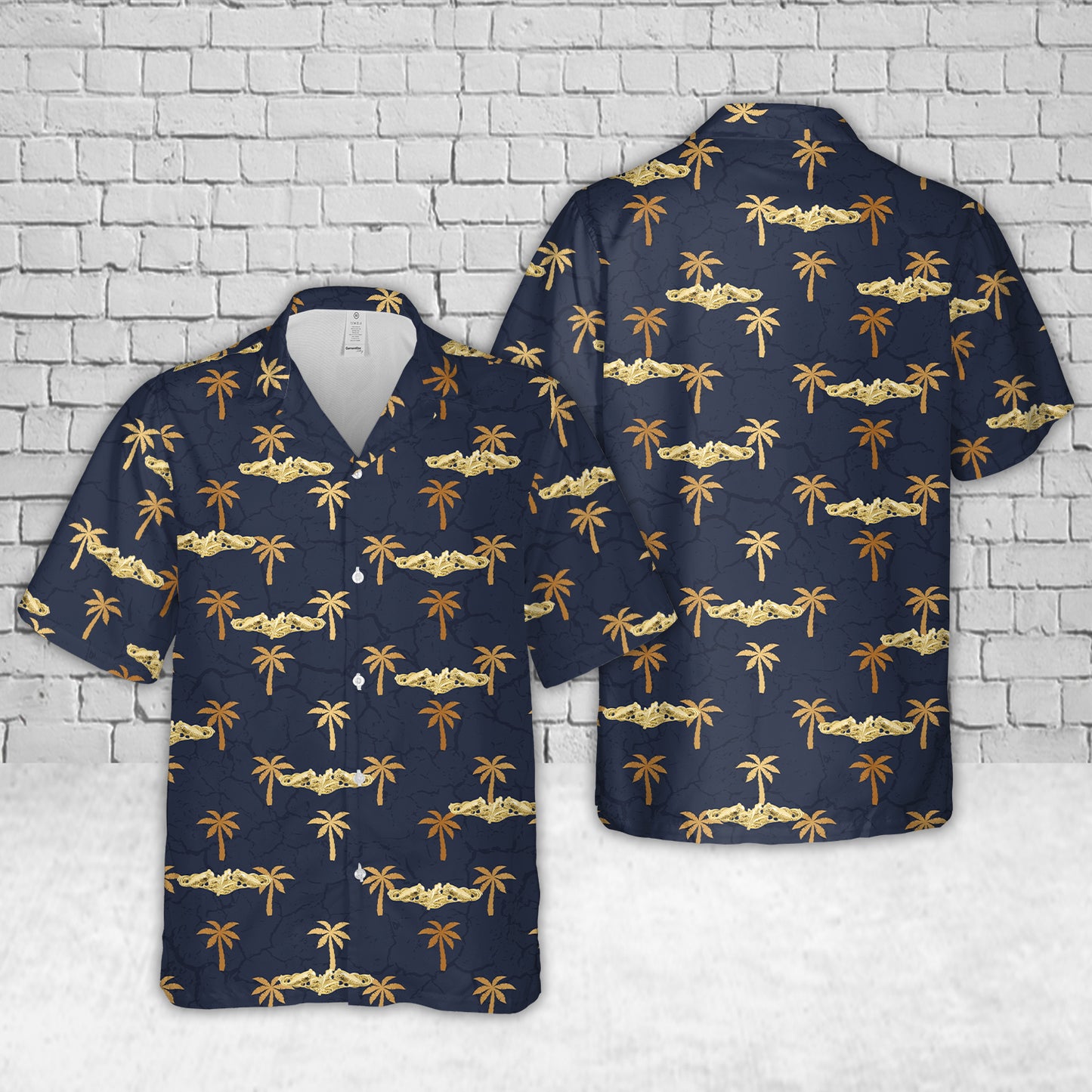 US Navy Submarine Supply Corps Hawaiian Shirt