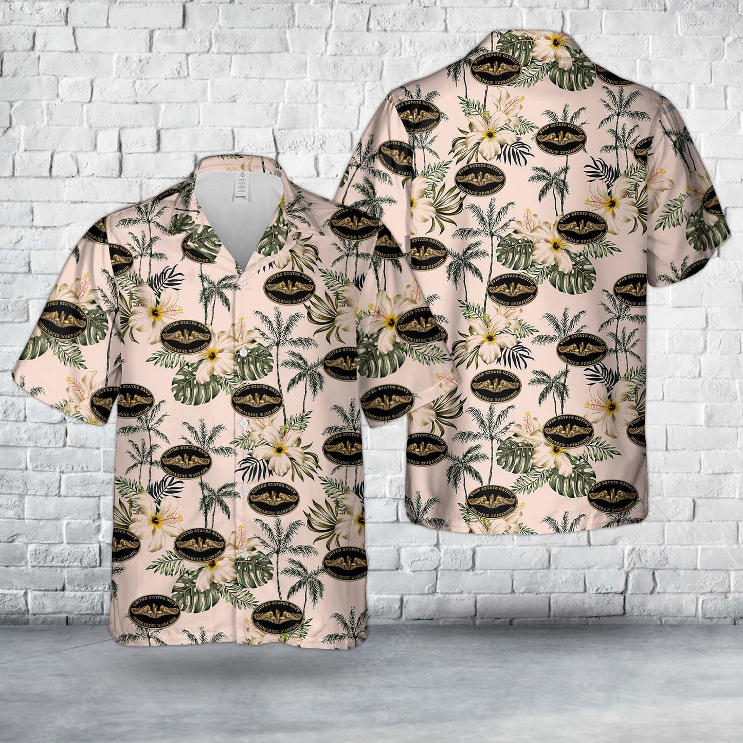 US Navy Submarine Warfare Hawaiian Shirt