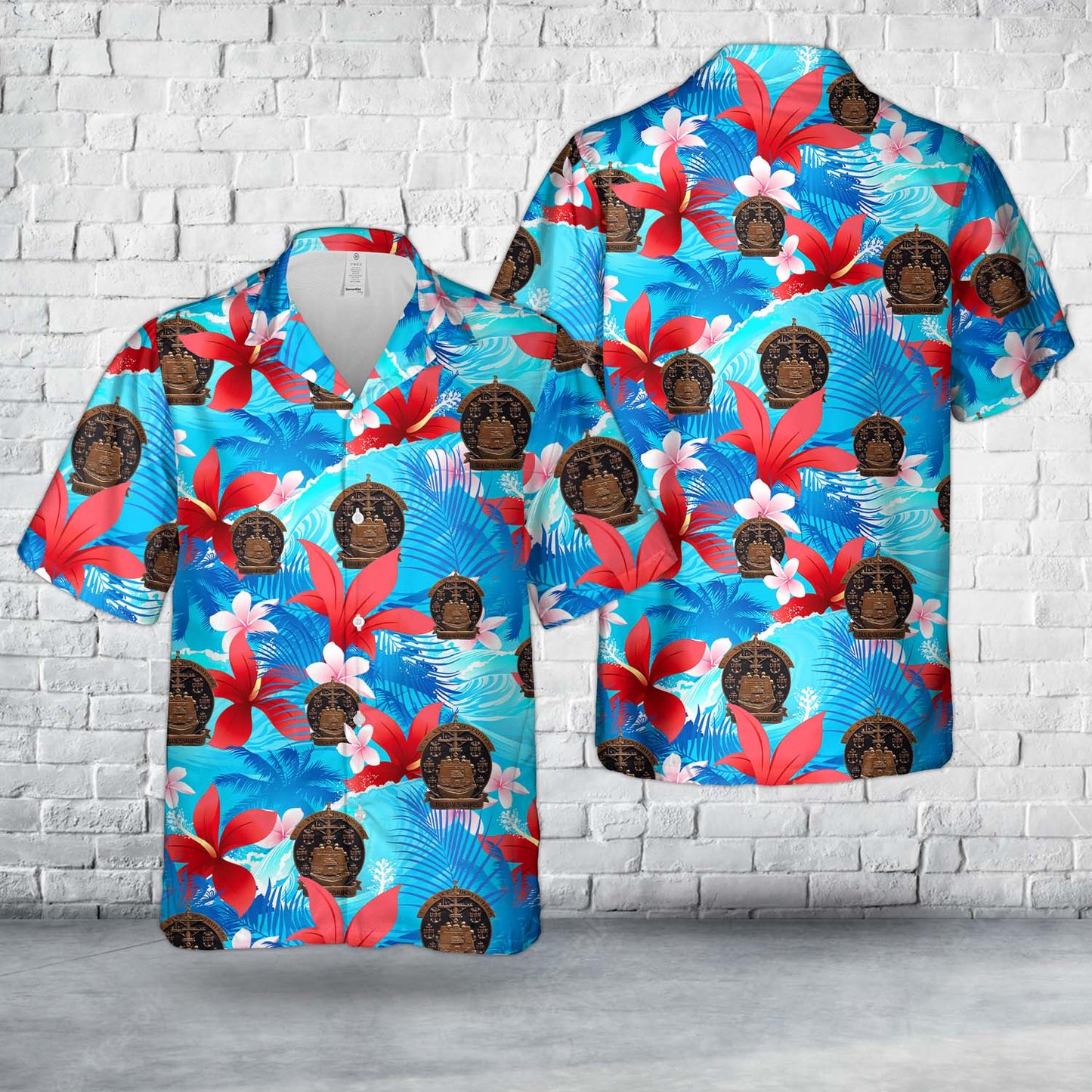 US Navy "Tin Can Sailor" Destroyer Fleet Hawaiian Shirt