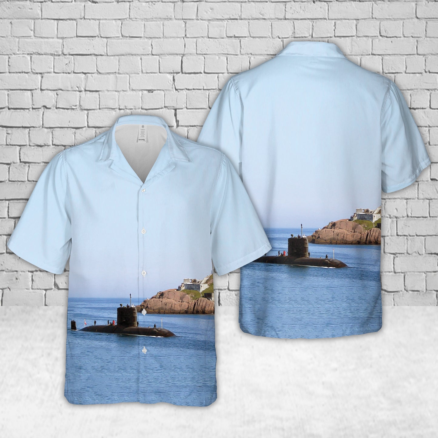 Royal Canadian Navy Victoria-class submarine Hawaiian Shirt