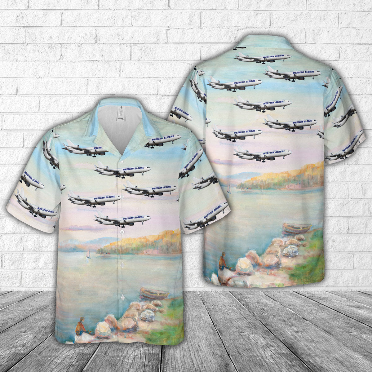 Western Global Airlines McDonnell Douglas MD-11(F) N545JN Hawaiian Shirt