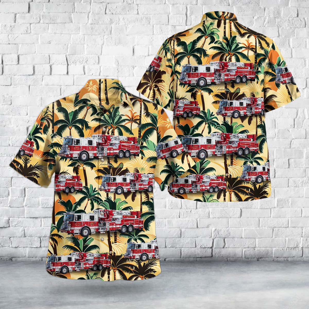 Wilmore, Kentucky, Wilmore Fire Department Hawaiian Shirt