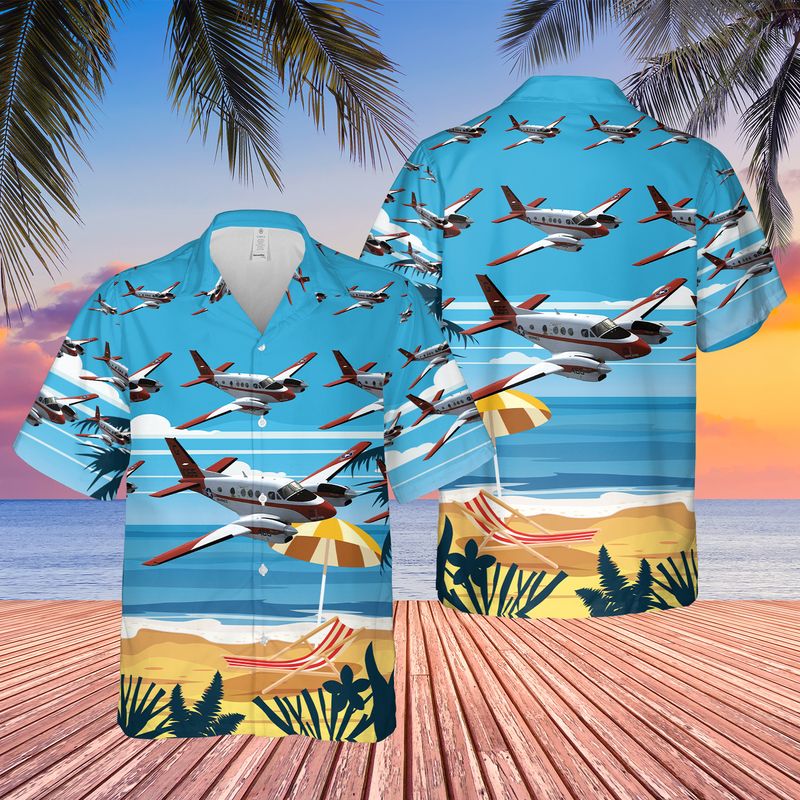 US Navy T-44A Pegasus Hawaiian Shirt