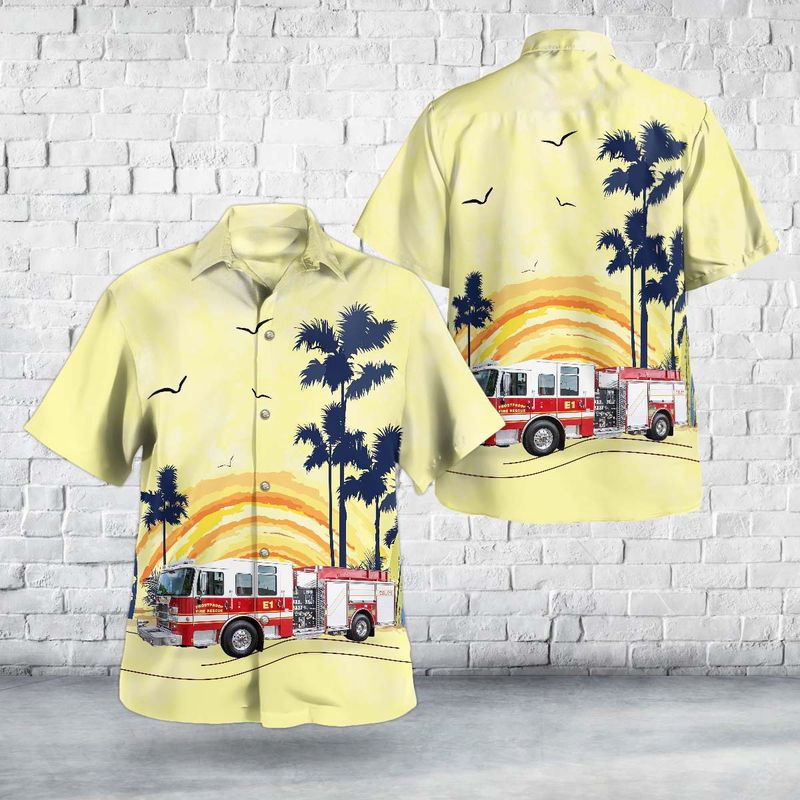 Frostproof, Florida, Frostproof Fire Department Hawaiian Shirt