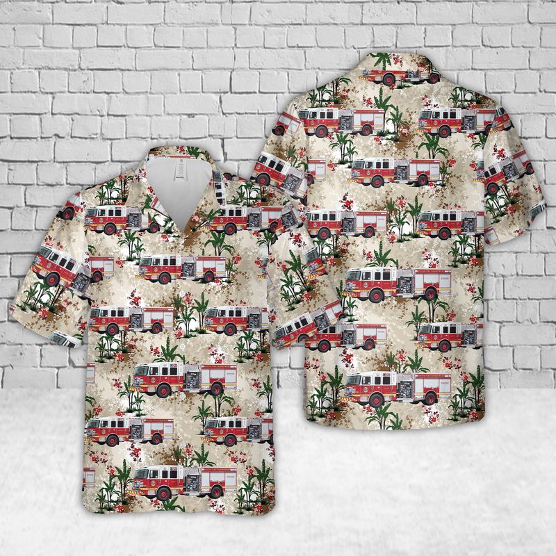 Austin Fire Department Hawaiian Shirt