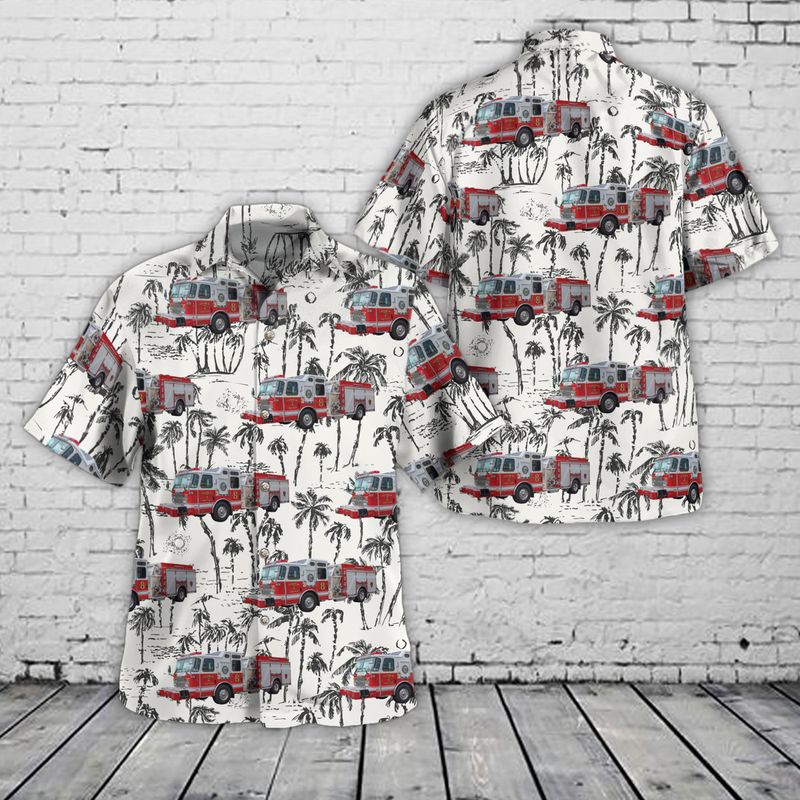 Vicksburg, Mississippi, Vicksburg Fire Department Hawaiian Shirt