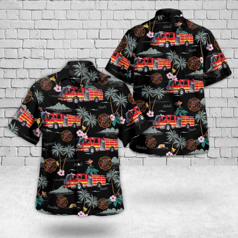 Las Vegas Fire & Rescue Station 103 Hawaiian Shirt