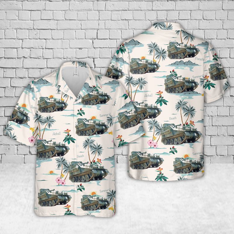 British Army FV105 Sultan CVR(T) Hawaiian Shirt