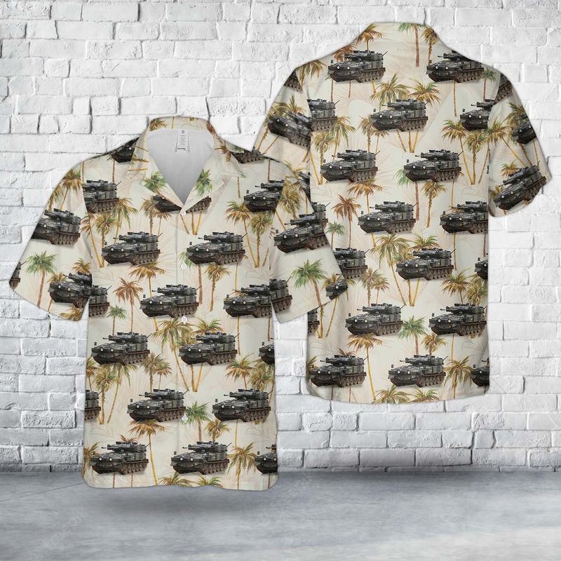 British Army Alivs CVRT sabre Hawaiian Shirt