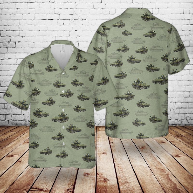 US Army M551 Sheridan Tank Hawaiian Shirt