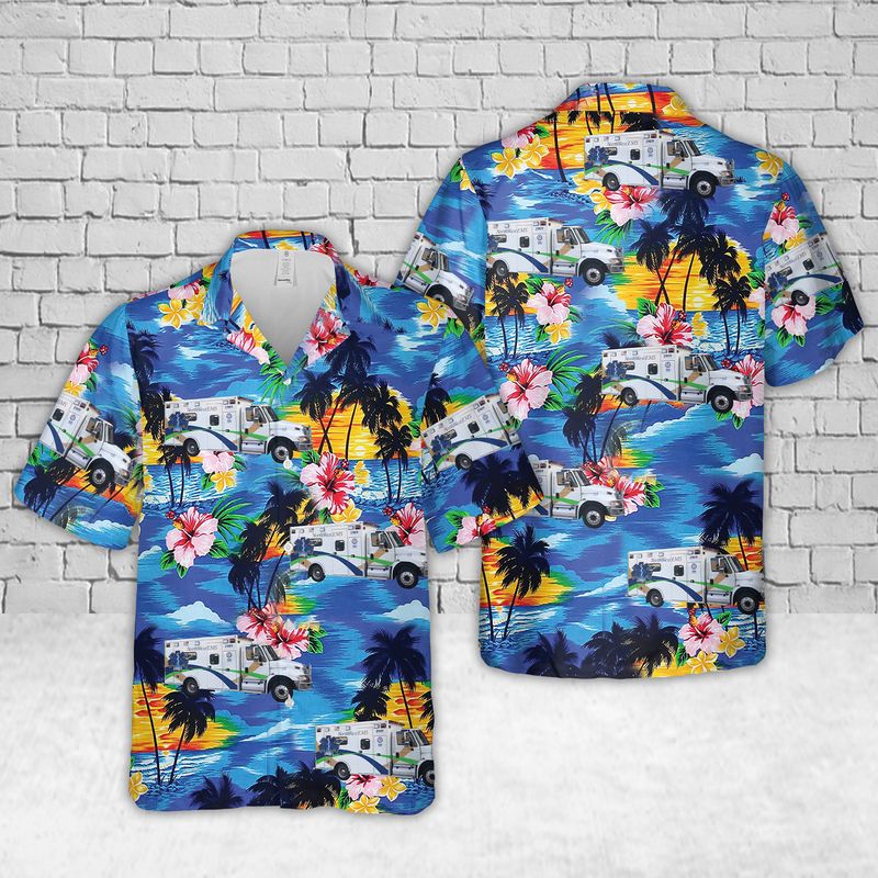 Pennsylvania Northwest EMS Hawaiian Shirt