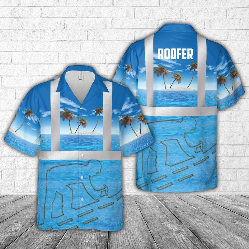 Roofer Tropical Hawaiian Shirt