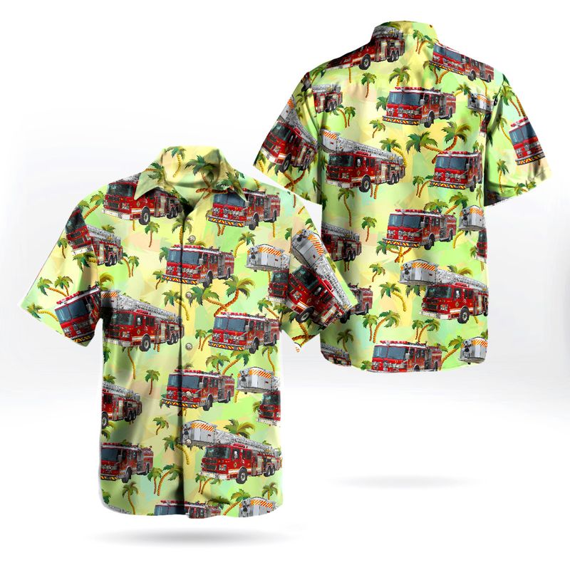 London Fire Department (LFD), Ontario Fleet Hawaiian Shirt
