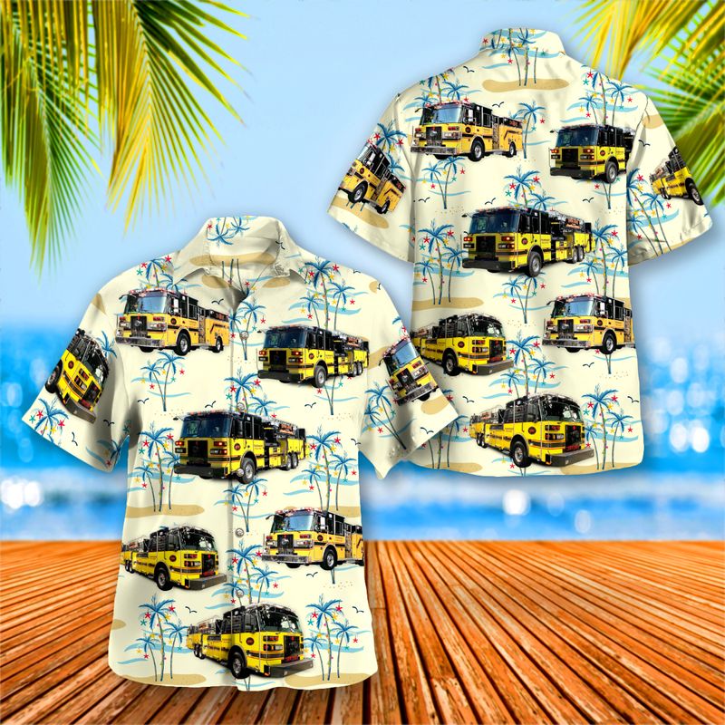 Thornwood Fire Department Hawaiian Shirt