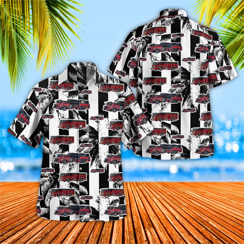 Lake County, Florida, Mount Dora Fire Department Hawaiian Shirt