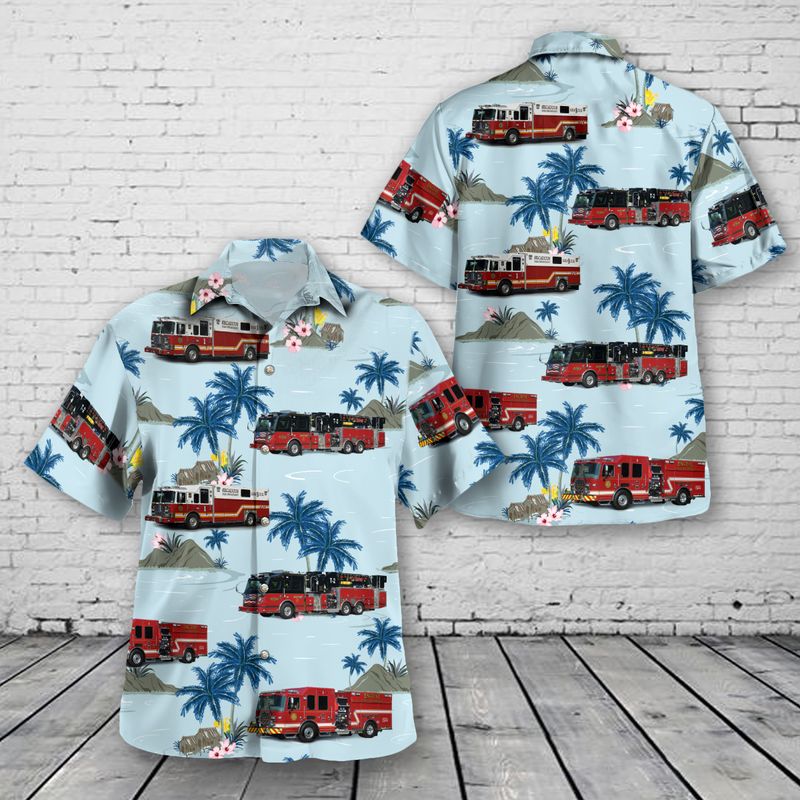 Secaucus, New Jersey, Secaucus Fire Department Hawaiian Shirt