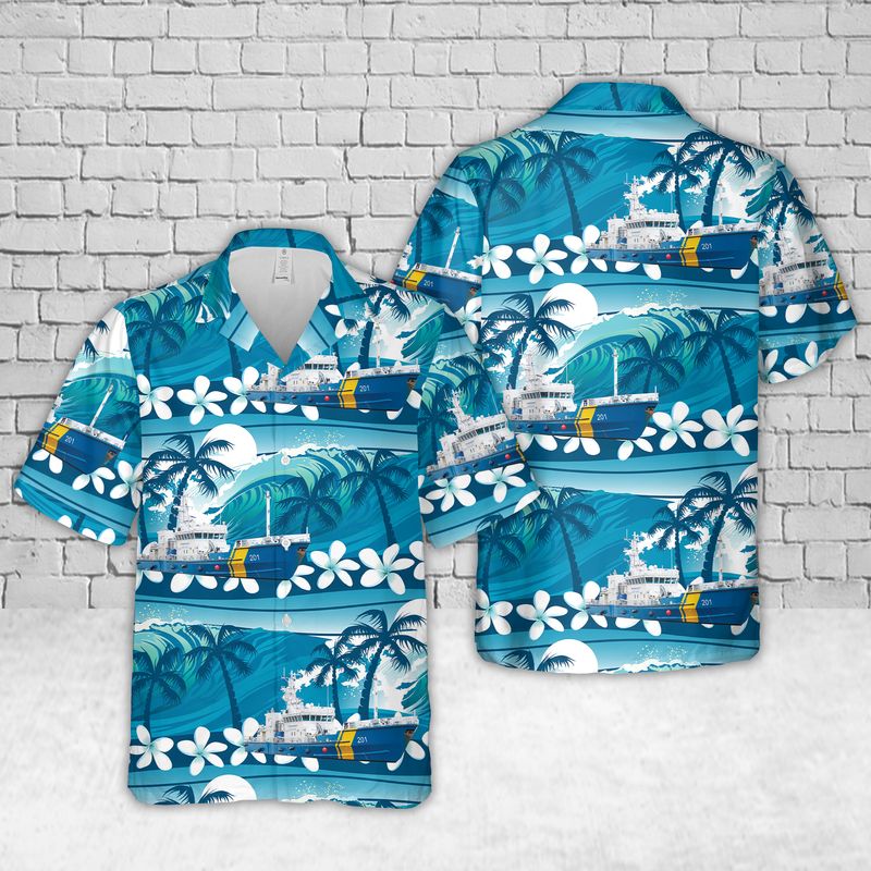 Swedish Coast Guard KBV 201 Hawaiian Shirt