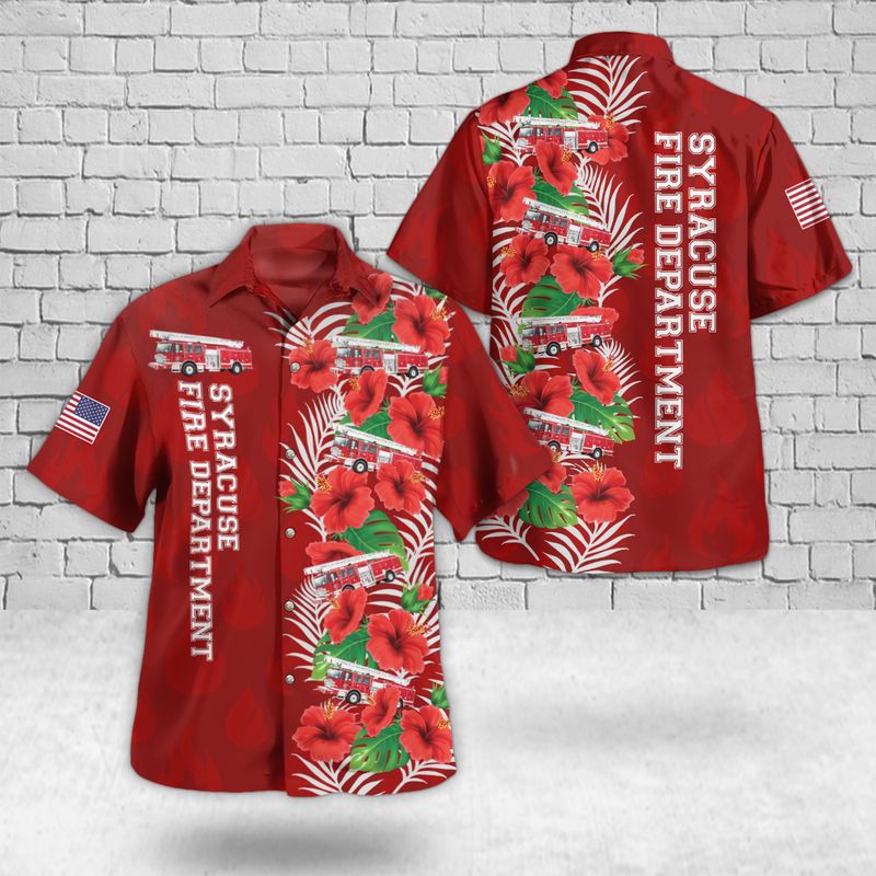 Syracuse, New York, Syracuse Fire Department Hawaiian Shirt